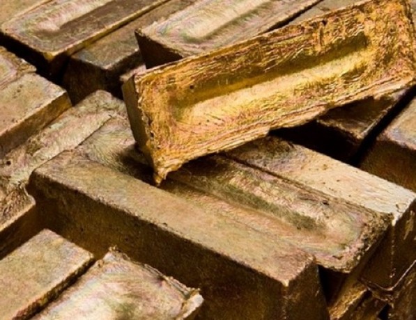 Чушка бронзовая литая БрО10Ф1 ГОСТ 614-97 фото