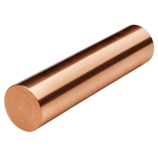 Круг медный экструдированный фото