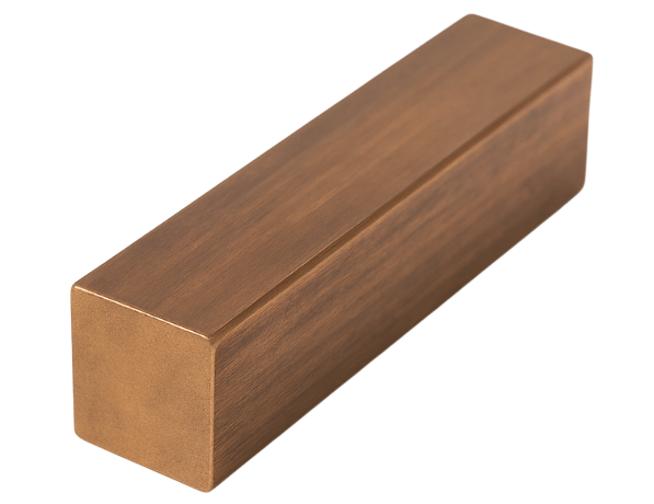 Квадрат бронзовый г/к БрАЖН10-4-4 16х16 мм ГОСТ 1628-2019 фото