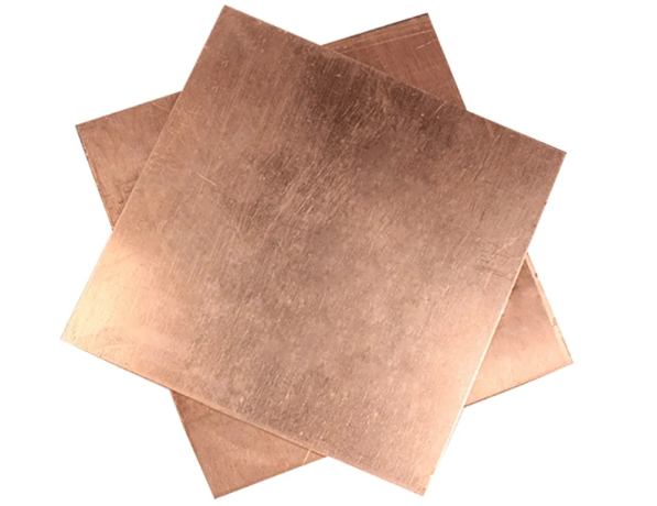 Пластина медная луженая для гальваники М1 0,1х25х30 мм ГОСТ 1173-2006 фото