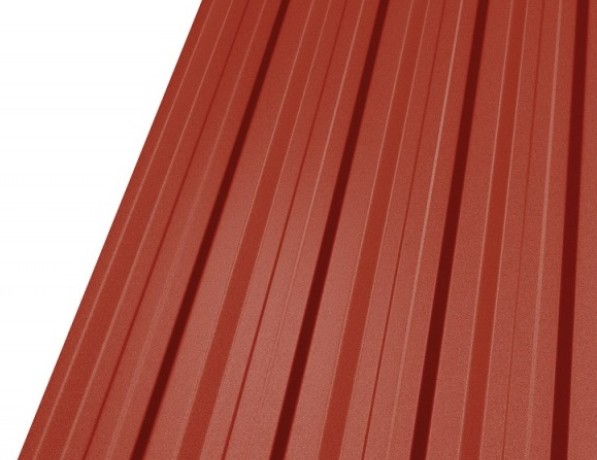 Профнастил стальной несущий двухсторонний волна матовый серо-коричневый Н75 0,3х75х1250х750 мм ГОСТ 24045-2016 фото