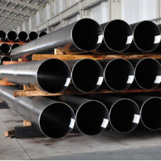 Труба стальная магистральная прямошовная сварная фото