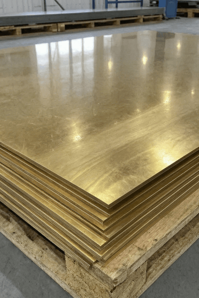 Лист латунный на складе