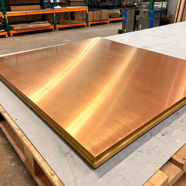 Плита бронзовая