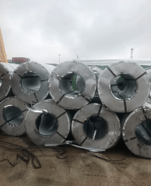 Рулоны нержавеющие в упаковке